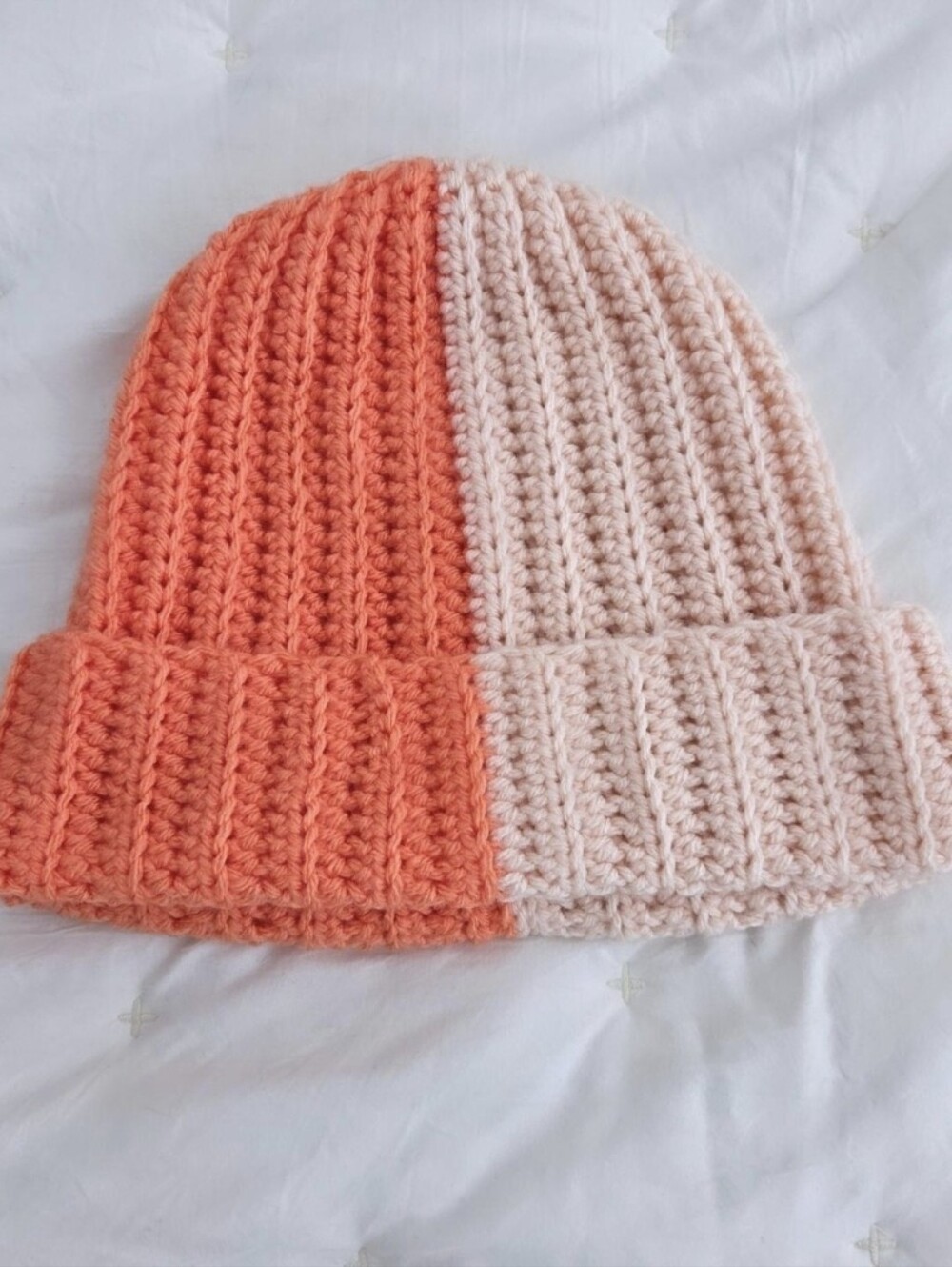 Handmade Orange Beanie